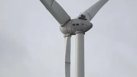 Clean air wind mill close up Stock Footage 171125469