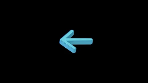 Clean And Glosy 3D Arrow Motion Graphic For Creative Projects Stock Footage 292337943