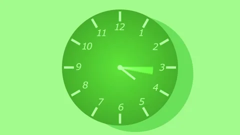 Clean and Minimal Countdown Timer Animat... | Stock Video | Pond5