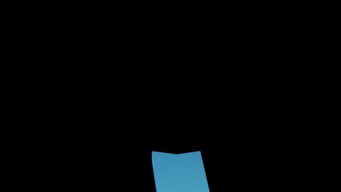 Clean And Modern Arrow Motion Graphic From Up To Forward Stock Footage 292337947