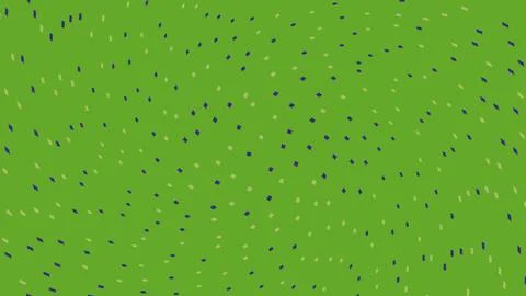 A clean and modern vector pattern featuring tiny blue and beige dots disper.. Illustrazione stock