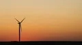 Clean and Renewable Energy, Wind Power, Turbine, Windmill, Sunset, Sun Set HD Footage