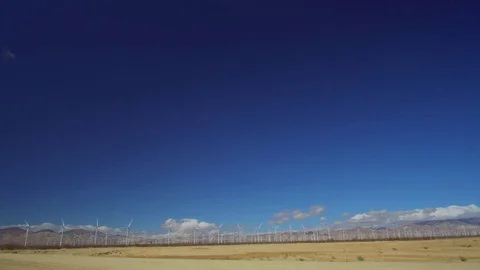 Clean And Renewable Energy, Wind Power, Turbine, Windmill, Energy Production Stock Footage 71215702