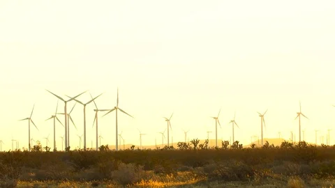 Clean And Renewable Energy, Wind Power, Turbine, Windmill, Energy Production Stock Footage 71637679