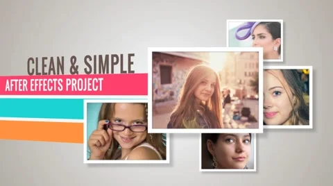 Clean And Simple - After Effects Template After Effects stock