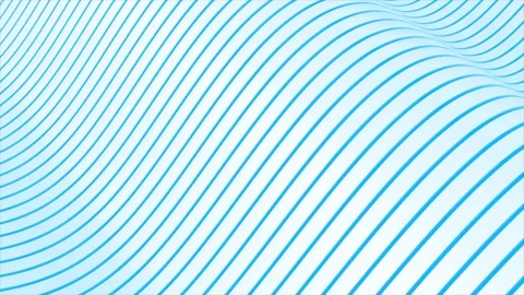 Clean and Simple White and Blue Waving Lines Stock Footage 282898866