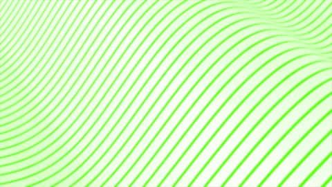 Clean and Simple White and Green Waving Lines Stock Footage 282898867