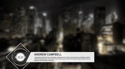 Clean and Stylish Lower-Third Stock After Effects