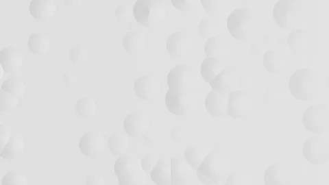 Clean background with morphing bubbles - seamless looping (FULL HD) Vidéo 89299058