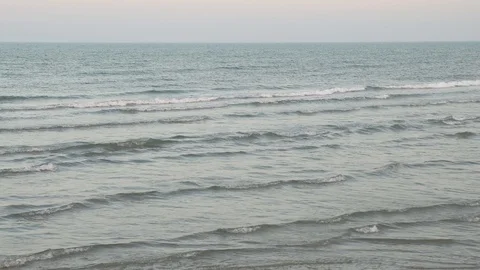 Clean background with waves and sky 스톡 동영상 73288108