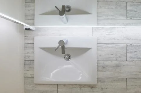 Clean bath tap Stock Photos