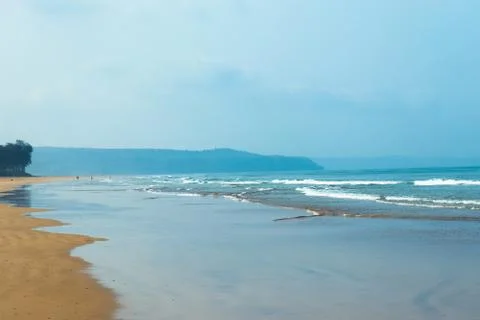 Clean beach Foto stock