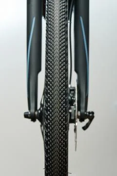 Clean bicycle wheel Stock Photos