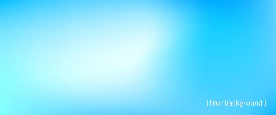 Clean blue aqua gradient background in simple water tones for web design. Blue Stock Illustration