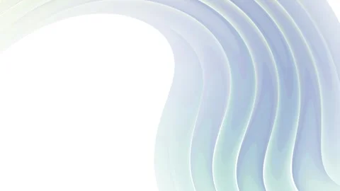 Clean blue wavy background with soft flowing silk texture Stock Footage 337825853