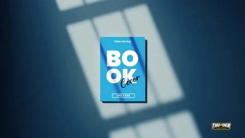 Clean Book Cover Mockup Catálogo de After Effects