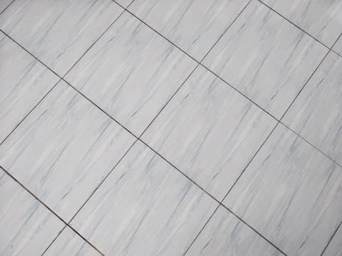 Clean ceramic pattern of the house and with a pattern of small thin lines Stock Photos