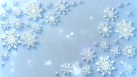 Clean Christmas Frame 4K Stock Footage 269033854