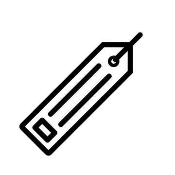 Clean click pointer symbol for UI, UX, and interactive digital projects Stock-Illustration