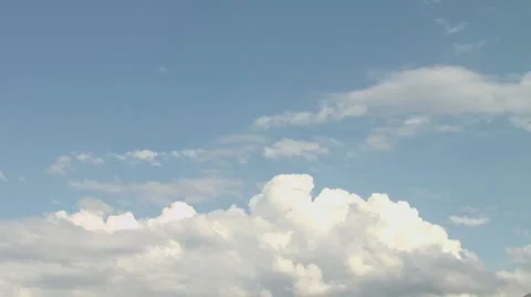 Clean Cloud Timelapse Stockbeeldmateriaal 22032534