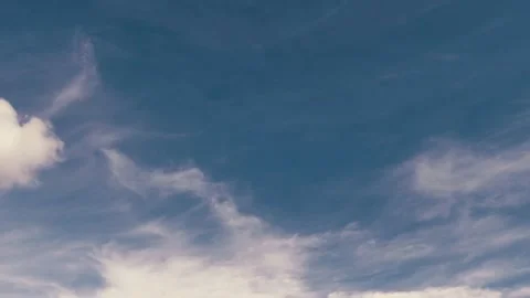 Clean clouds timelapse 4K Stock Footage 237727313