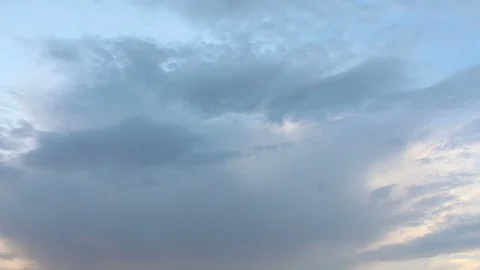Clean clouds timelapse HD 1080 Stock Footage 126086511