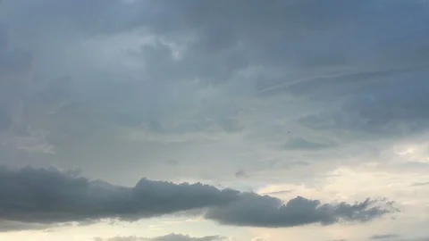 Clean clouds timelapse HD 1080 Stock Footage 126086536