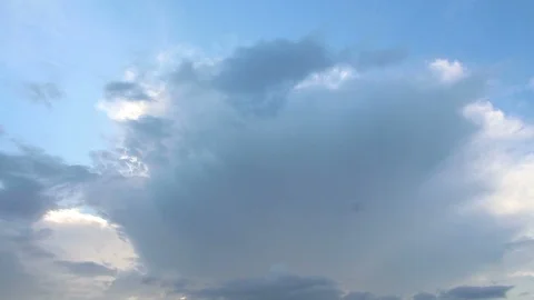 Clean clouds timelapse HD 1080 Stock Footage 126086590
