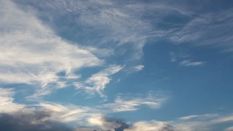 Clean clouds timelapse sky HD 1080 Stock Footage 109474362