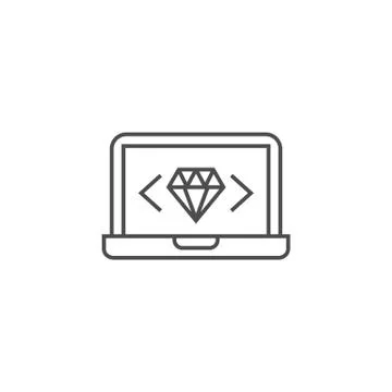 Clean Code Icon Stockillustratie