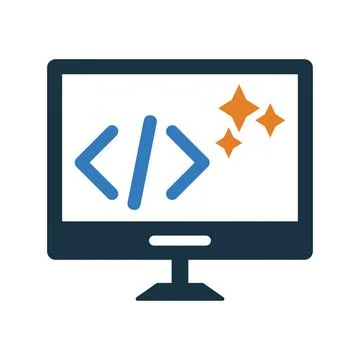 Clean Code icon. Stock Illustration