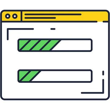 Clean code icon vector isolated on white Illustrazione stock