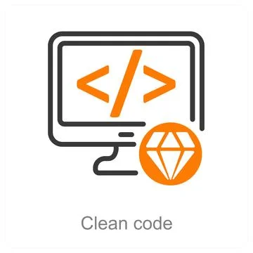 Clean code 스톡 일러스트