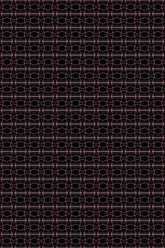 Clean contour motif texture in starlight, dark matter, forest void, cyber green, Illustrazione stock