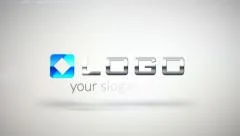 Clean Corporate 3D Logo Dynamic Bounce Fall Reveal Animation HD Intro Opener Stock After Effects