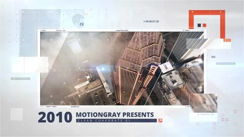 Clean Corporate Stock After Effects