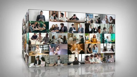 Clean Corporate Multi Video Logo 스톡 After Effects