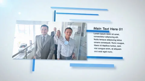 Clean Corporate Presentation & Business Commercial Intros Slideshows Stock After Effects