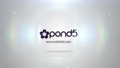 Clean Corporate Rainbow Technology Particle Logo Animation Stock After Effects