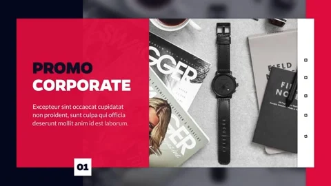 Clean Corporate - Slideshow Stock After Effects