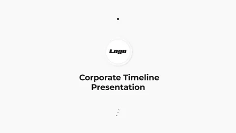 Clean Corporate Timeline Presentation for After Effects Stock After Effects