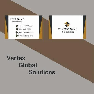 Clean &amp; Creative Branding Template Stock Illustration