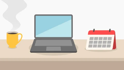Clean Desk Mode 스톡 동영상 320981043