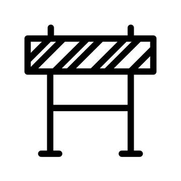 Clean directional icon for navigation, progress, or decision-making visuals Stock Illustration