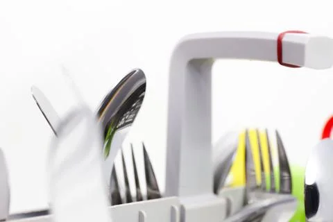 Clean dishes Stock Photos