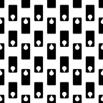 Clean door tag pattern seamless vector 스톡 일러스트