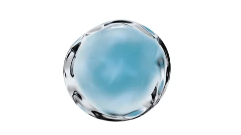 Clean drop of transparent liquid on a white background. Vídeos de archivo 150304620