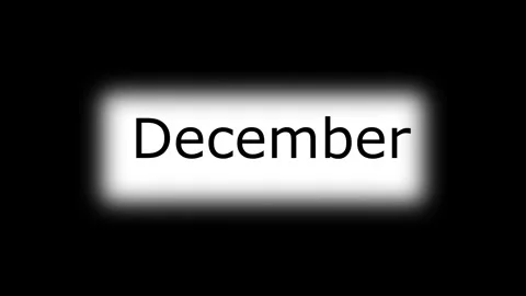 Clean emphasizes and minimal calendar concept showing all twelve months fro.. Vidéo 332725057