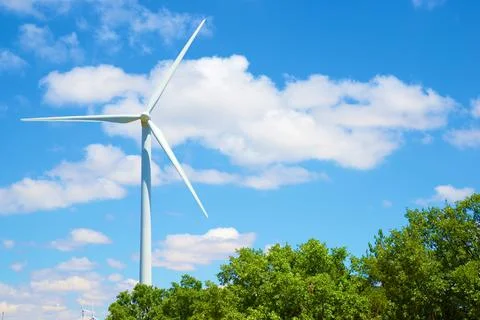 Clean energy concept view Stock Photos