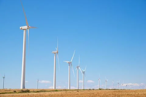 Clean energy concept view Stock Photos